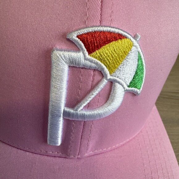 Puma Arnold Palmer Hat Adult Pink Golf Adjustable Snapback Cap Classic‎ Logo - Picture 10 of 10